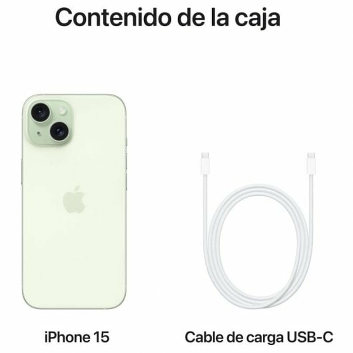 Apple Smartphone Apple Iphone 15 6,1" 128 Gb Grün