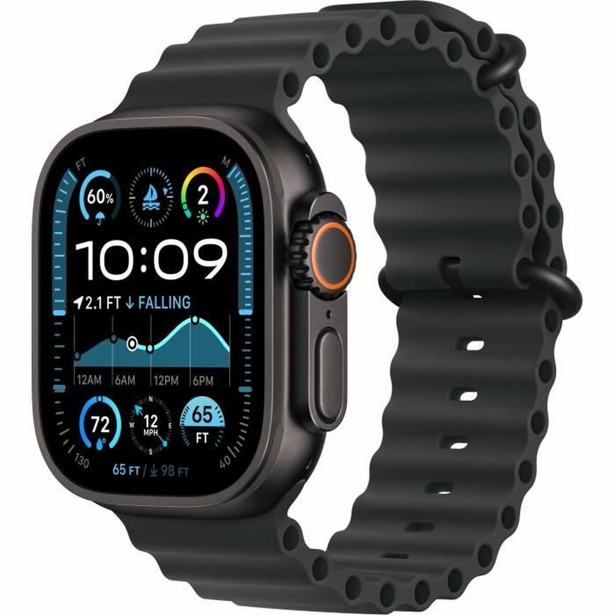 Apple Smartwatch Apple Ultra 2 Schwarz 49 Mm