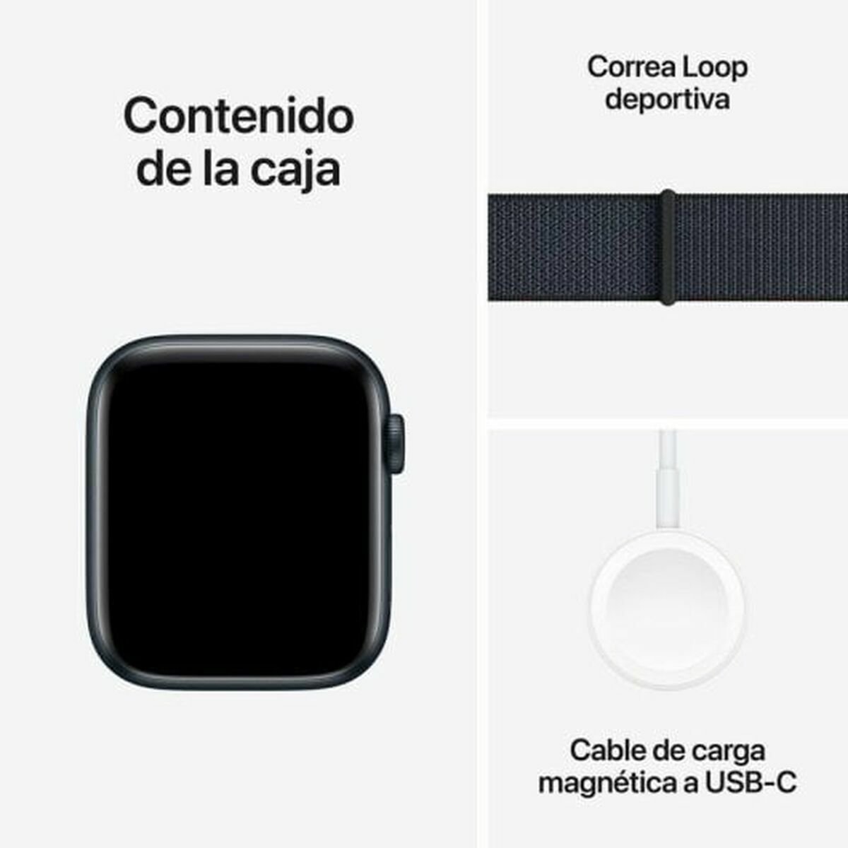 Apple Smartwatch Apple Mxep3Ql/A 1,78" Blau Ø 44 Mm