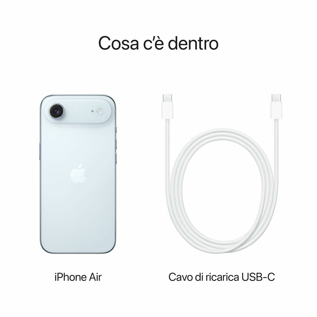 Apple Smartphone Apple Iphone 17 Air Octa Core 12 Gb Ram 256 Gb Blau 6,5"