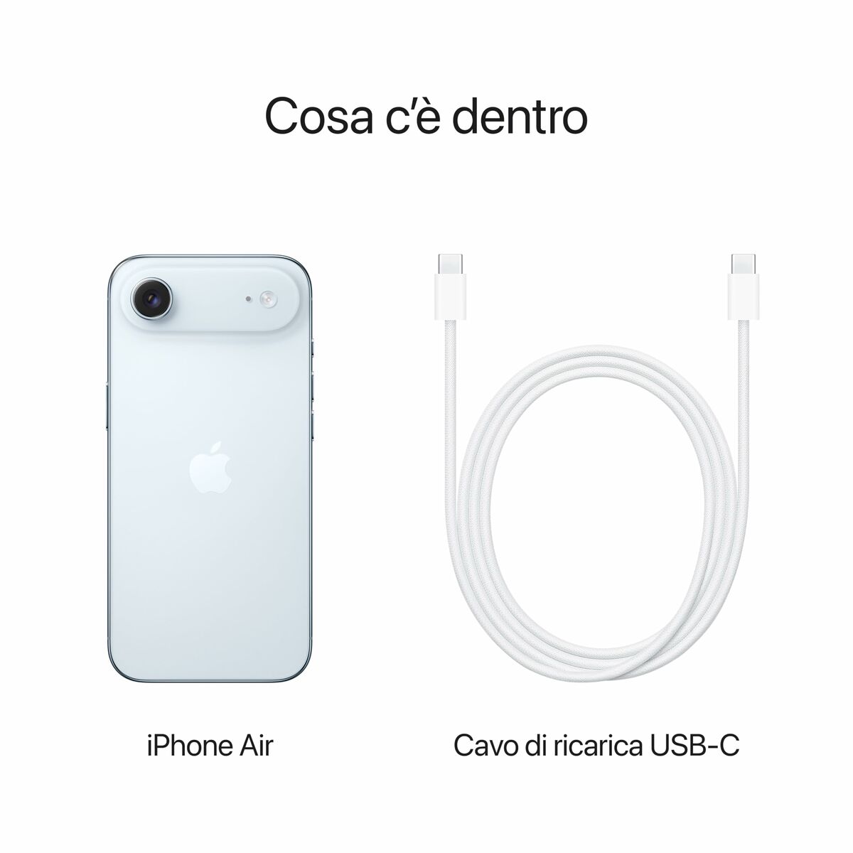 Apple Smartphone Apple Iphone 17 Air Octa Core 12 Gb Ram 256 Gb Blau 6,5"