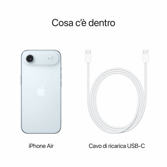 Apple Smartphone Apple Iphone 17 Air Octa Core 12 Gb Ram 256 Gb Blau 6,5"