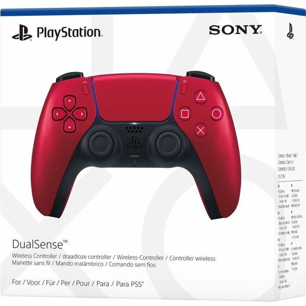 Sony Controller Für Ps5 Dualsense Sony Deep Earth - Volcanic Red Rot