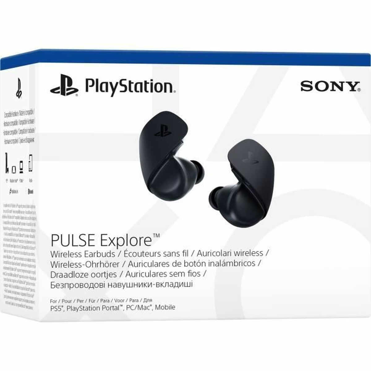 Sony Drahtlose Kopfhörer Sony Pulse Explore Schwarz