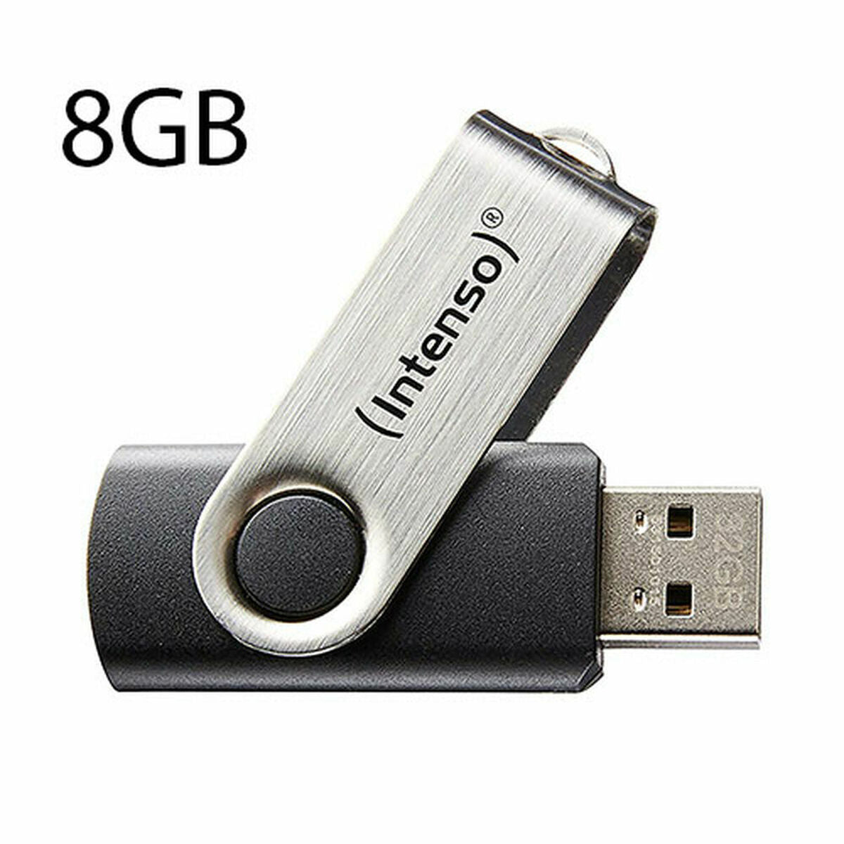 Intenso Usb Pendrive Intenso Basic Line 8 Gb Schwarz