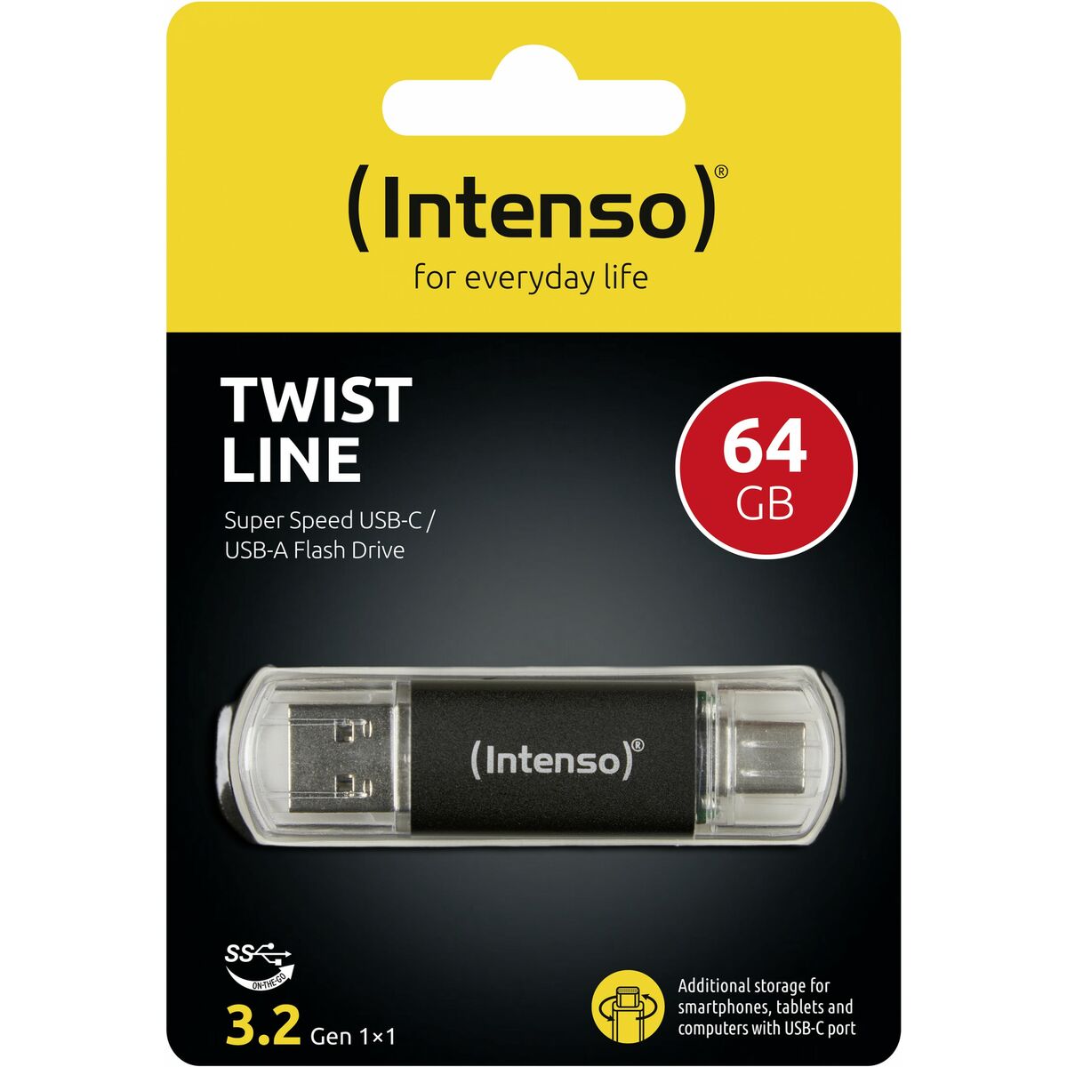 Intenso Usb Pendrive Intenso 3539490 Anthrazit 64 Gb