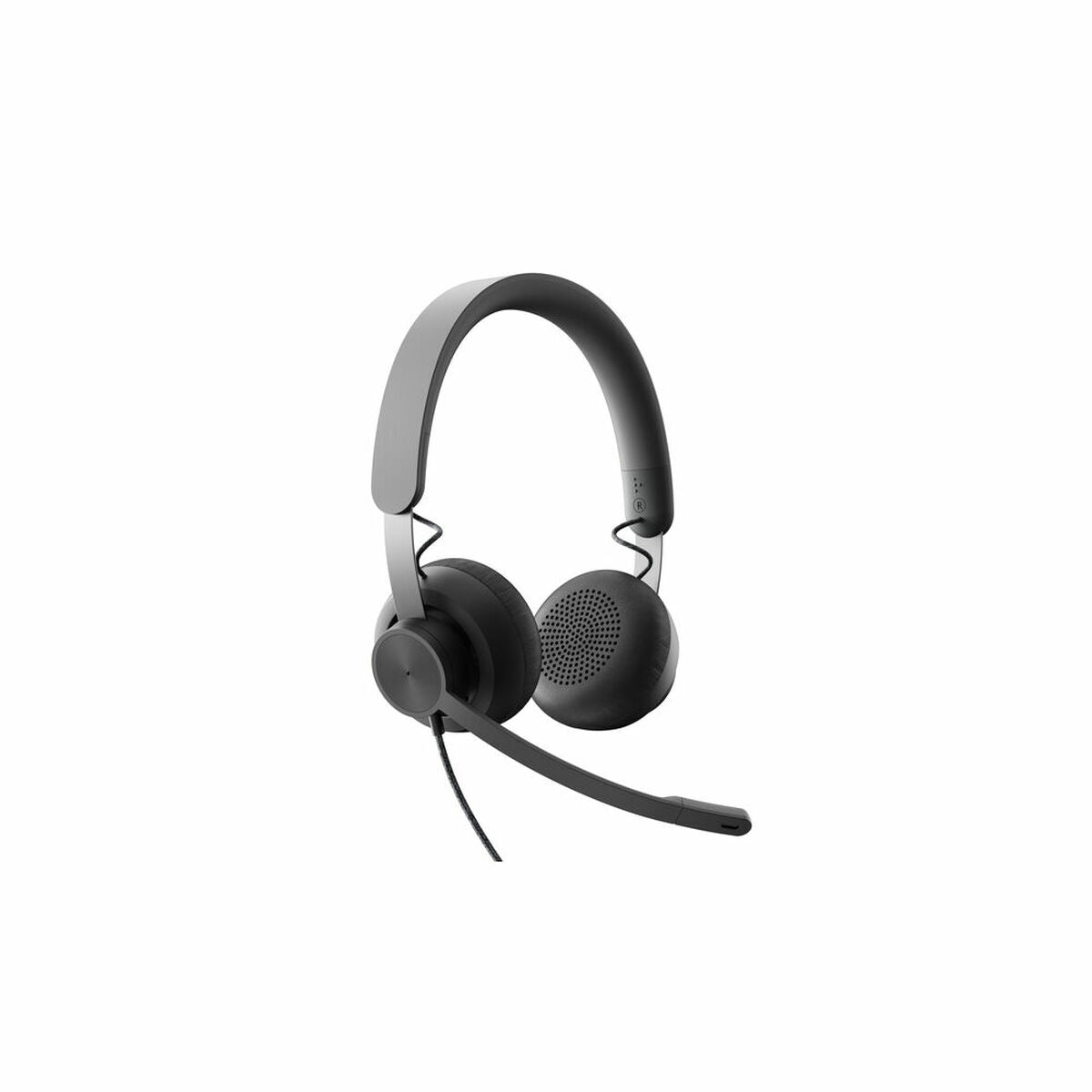 Logitech Kopfhörer Mit Mikrofon Logitech 981-000870 Schwarz Graphit