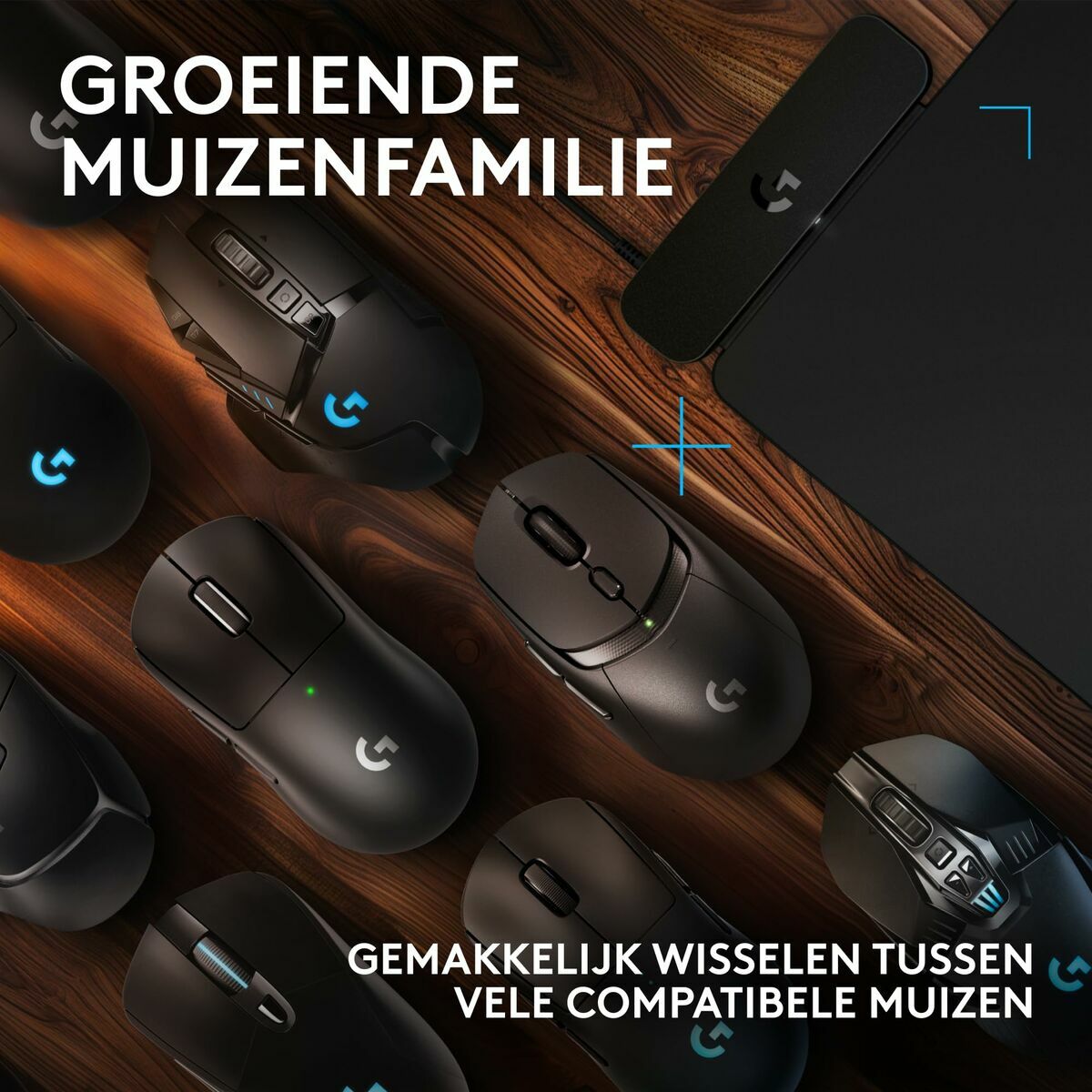 Logitech Anti-Rutsch-Matte Logitech Schwarz