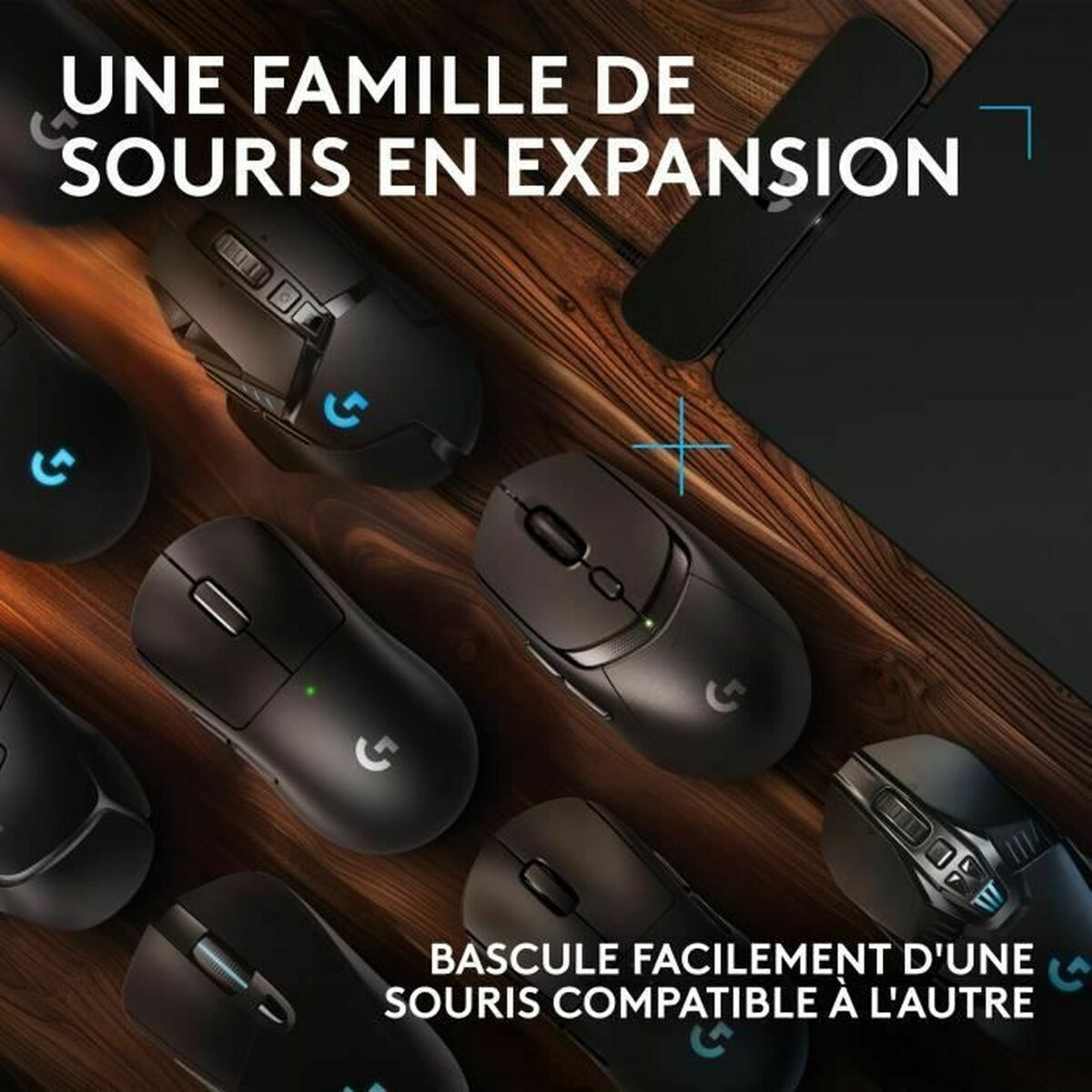 Logitech Anti-Rutsch-Matte Logitech Schwarz