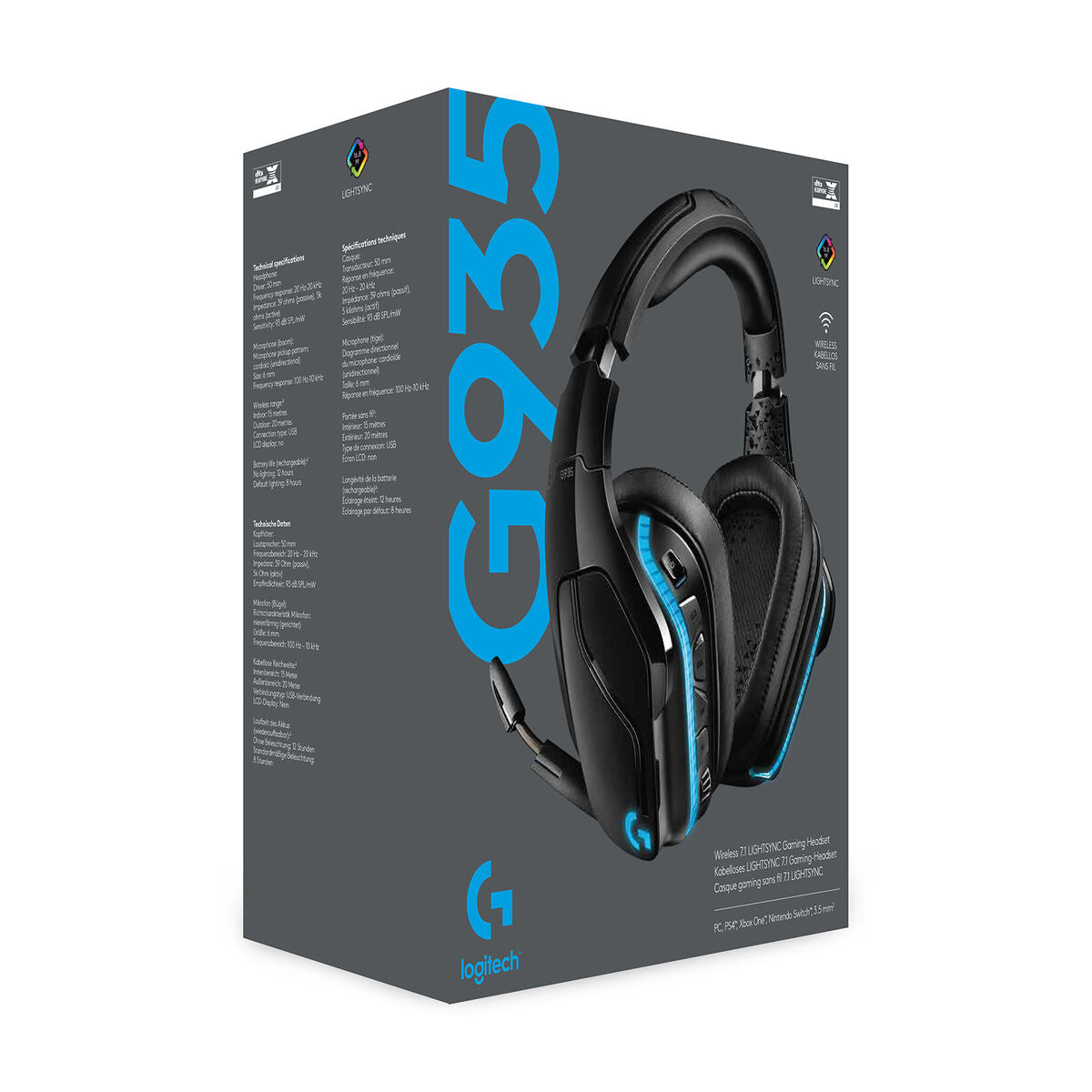 Logitech Gaming Headset Mit Mikrofon Logitech 981-000744
