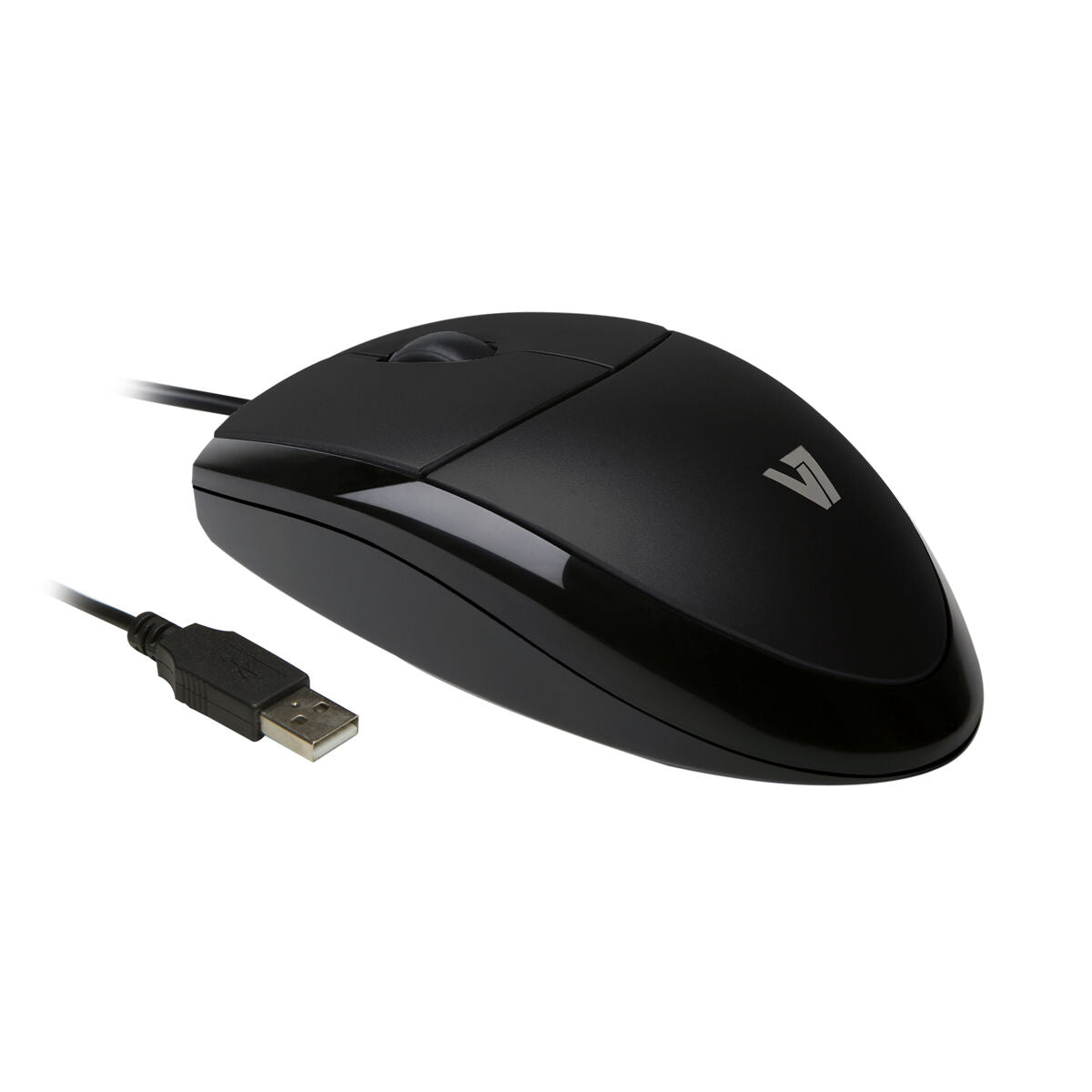 V7 Mouse V7 Mv3000010-Blk-5E Schwarz 1000 Dpi