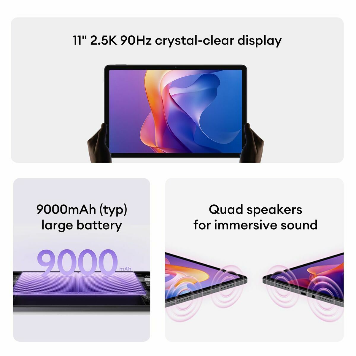 Xiaomi Tablet Xiaomi 25040Rp0Ag 11" Octa Core 4 Gb Ram 128 Gb Grau
