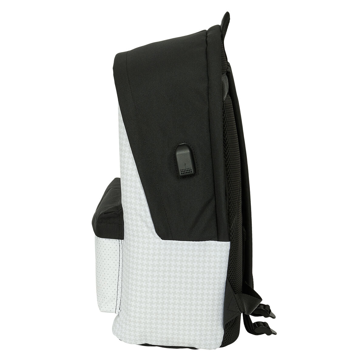 Real Madrid C.f. Laptoptasche Real Madrid C.f. 24/25 Weiß Grau 31 X 44 X 18 Cm 15,6"