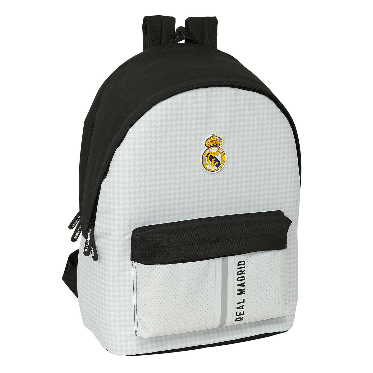 Real Madrid C.f. Laptoptasche Real Madrid C.f. 24/25 Weiß Grau 31 X 44 X 18 Cm 15,6"
