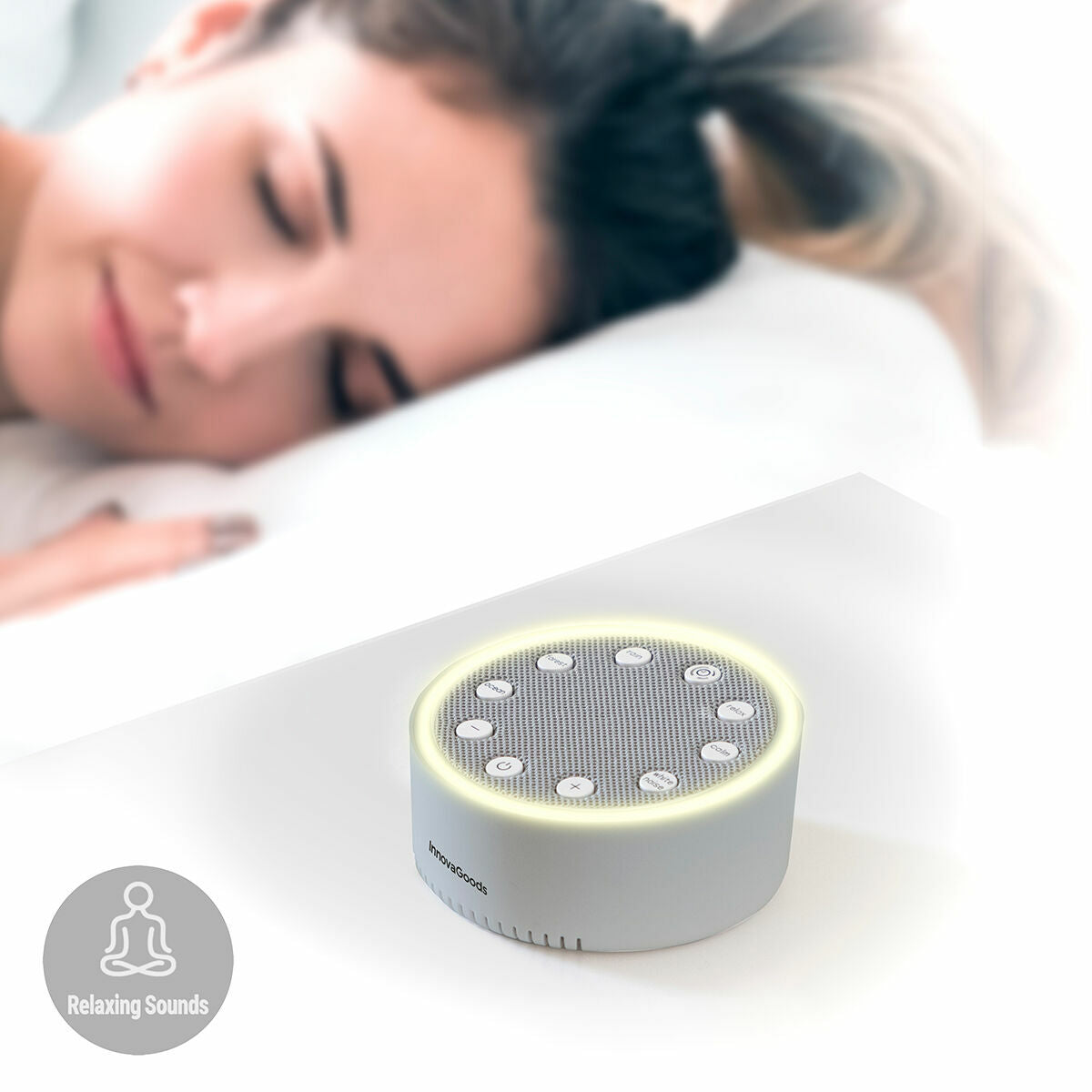 Innovagoods Weißes Rauschen Schlafhilfegerät Slewel Innovagoods