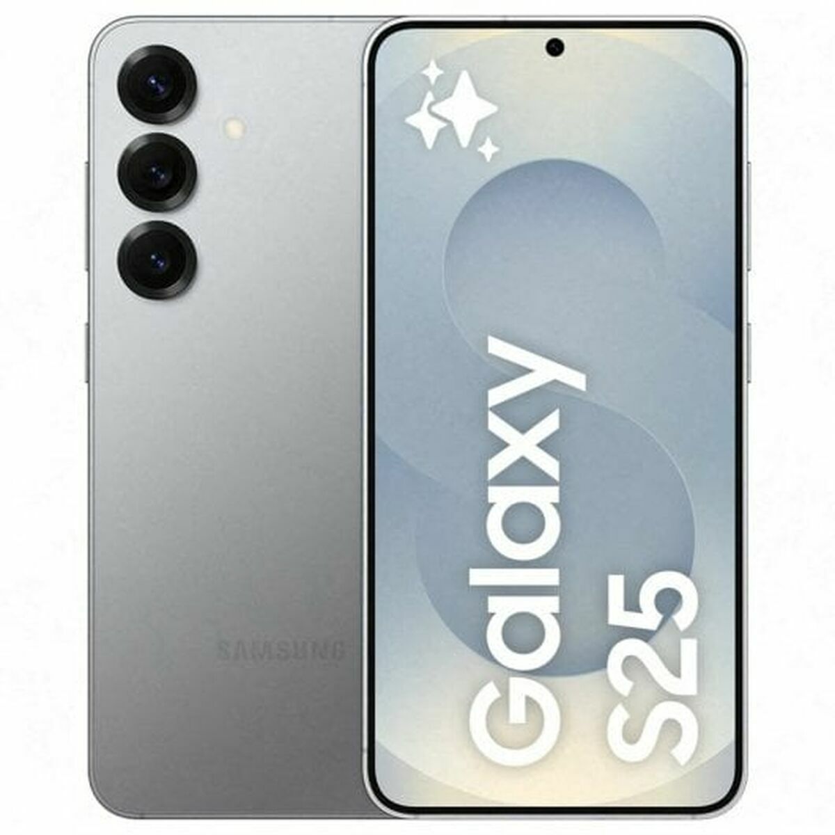 Samsung Smartphone Samsung Sm-S931Bzsgeub 6,2" Qualcomm Snapdragon 8 Elite 12 Gb Ram 256 Gb Grau Silberfarben
