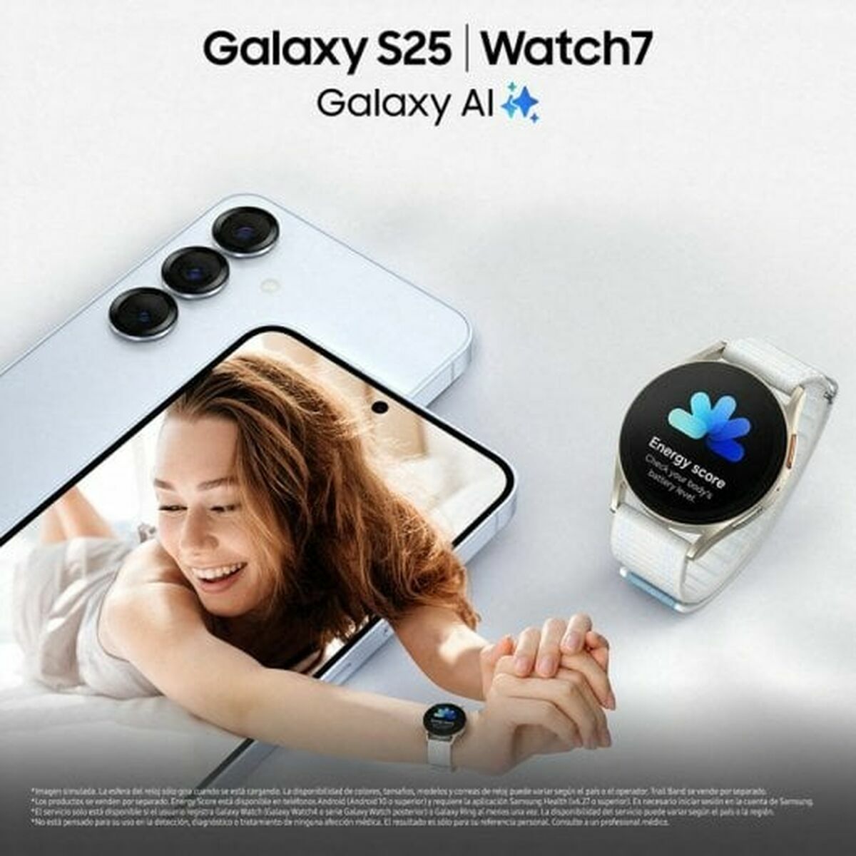 Samsung Smartphone Samsung Galaxy S25 6,2" Qualcomm Snapdragon 8 Elite 12 Gb Ram 512 Gb Marineblau
