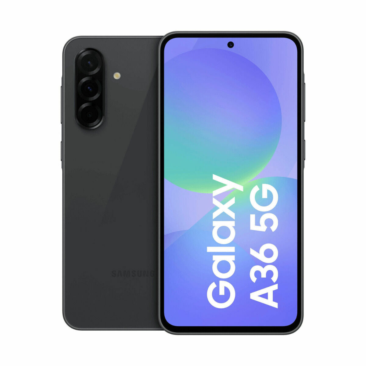 Samsung Smartphone Samsung Sm-A366 6,7" Octa Core 6 Gb Ram 128 Gb Schwarz