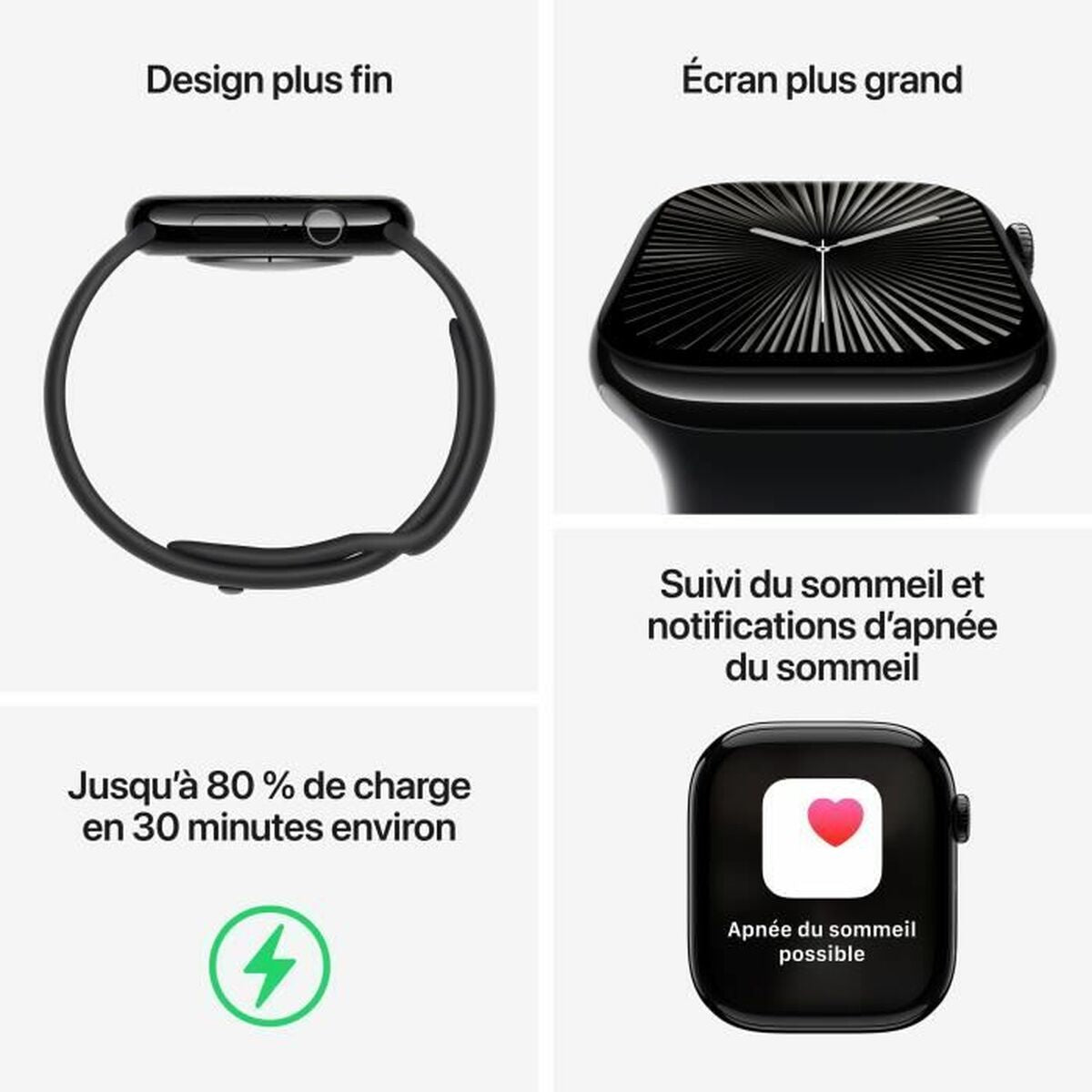 Apple Smartwatch Apple Watch Series 10 Gps Grau 46 Mm