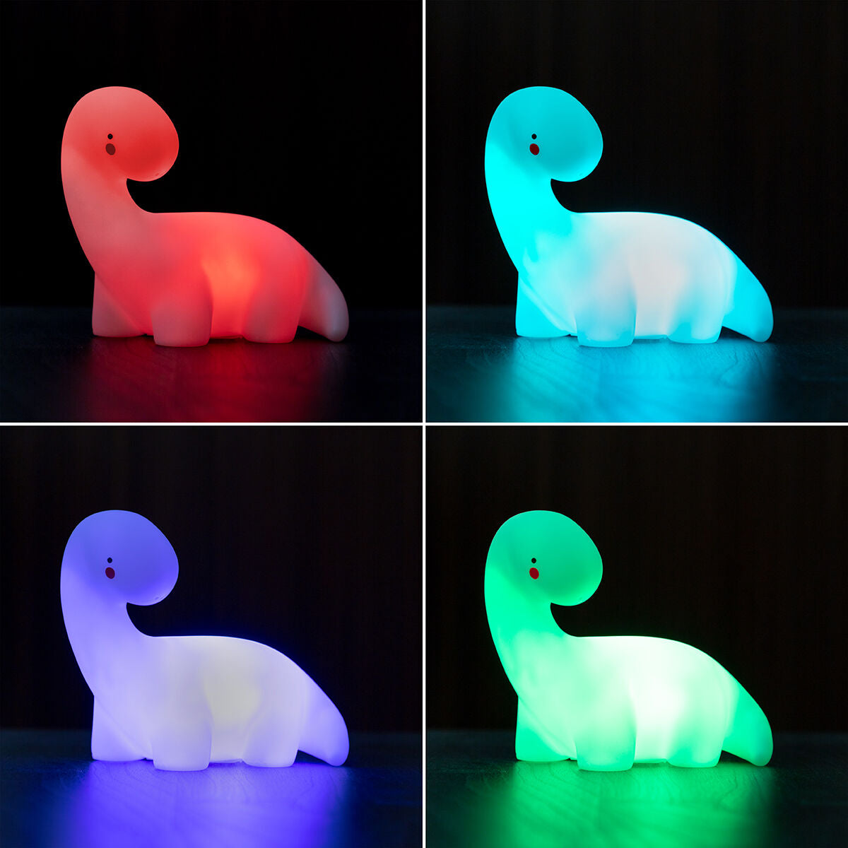 Innovagoods Led-Dinosaurierlampe, Vielfarbig Lightosaurus Innovagoods