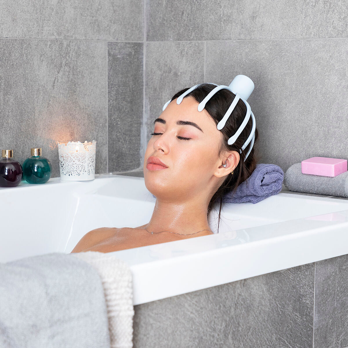 Innovagoods Wiederaufladbares Kopfmassagegerät Helax Innovagoods