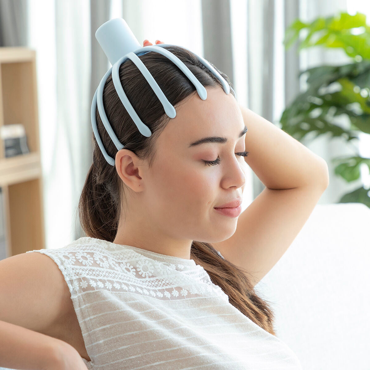 Innovagoods Wiederaufladbares Kopfmassagegerät Helax Innovagoods