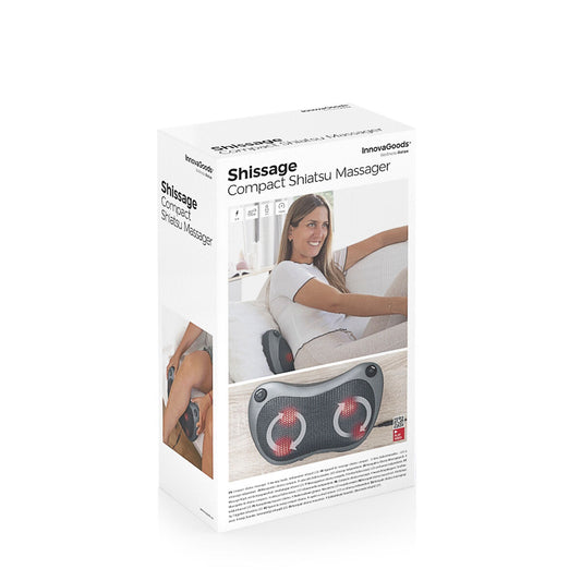 Innovagoods Kompaktes Shiatsu-Massagegerät Shissage Innovagoods