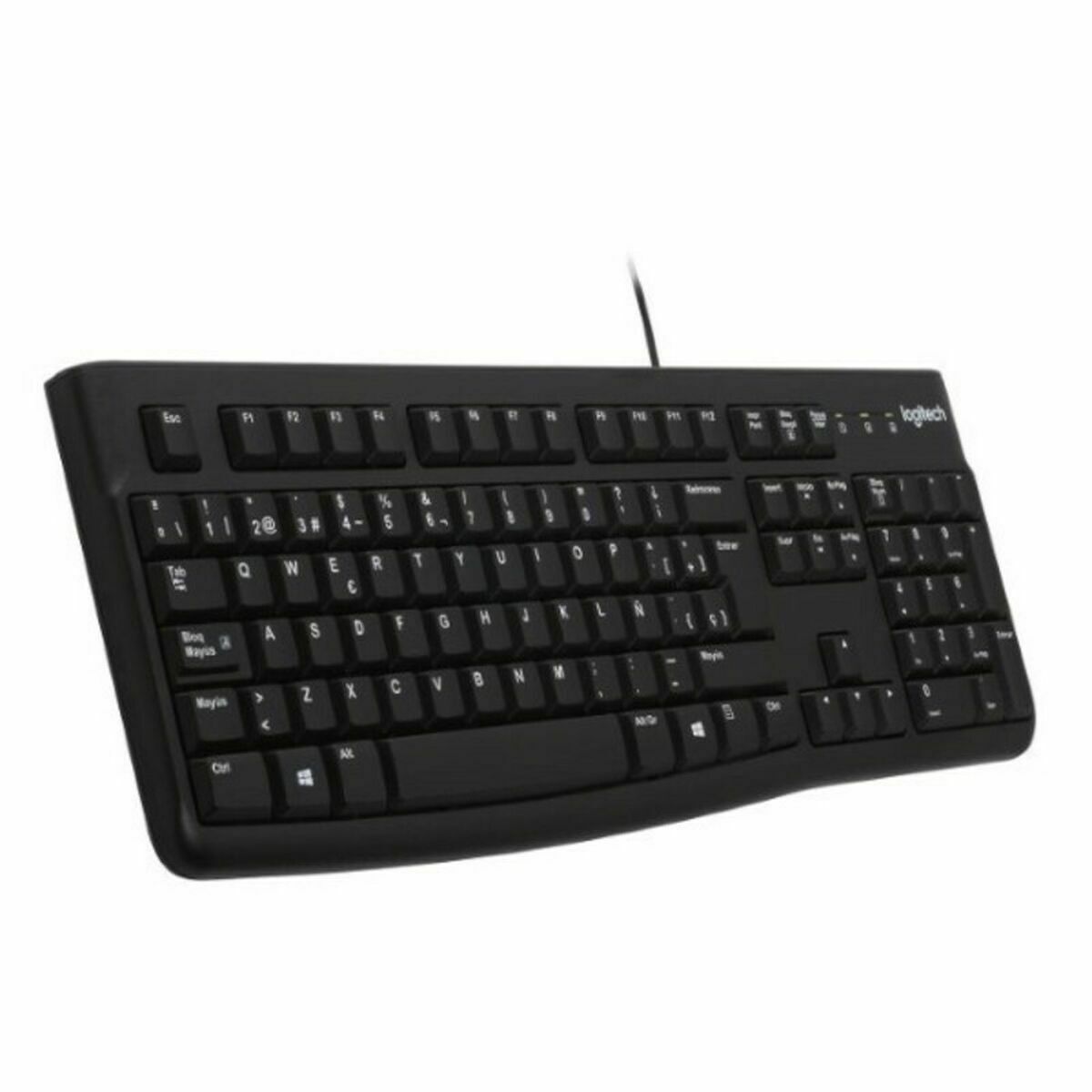 Logitech Tastatur Logitech 920-002518 Schwarz Qwerty Spanisch Qwerty