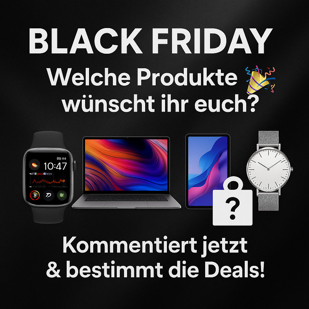 Black Friday 2025 – Bestimmt unsere Deals bei Gadgetlend! 🎉