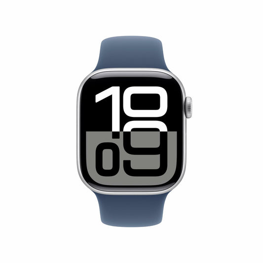 Apple Smartwatch Apple Watch 10 1,65&quot; Blau Silberfarben