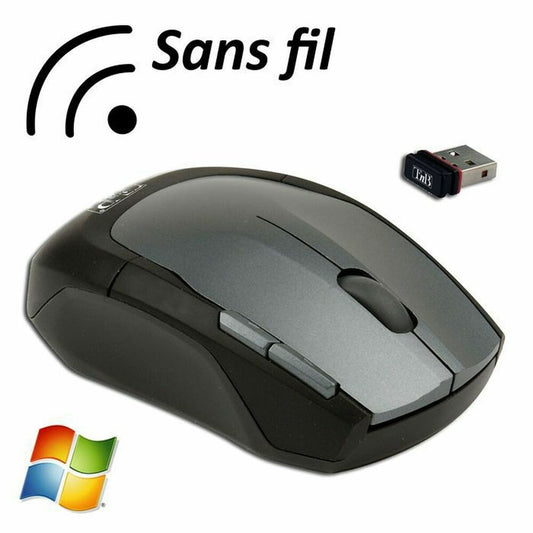 T'nb Mouse T'nb Srsfshark Schwarz Dunkelgrau 800 Dpi