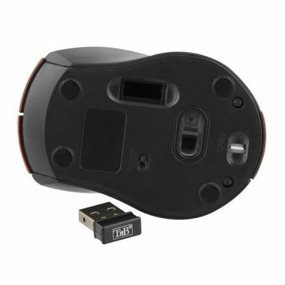 T'nb Mouse T'nb Mm240Rd Schwarz Rot Schwarz/Rot 1000 Dpi