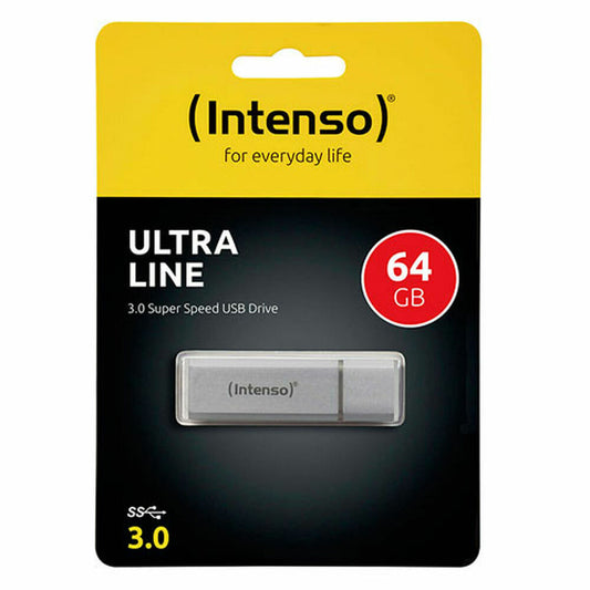 Intenso Usb Pendrive Intenso 3531490 Usb 3.0 64 Gb Silberfarben 64 Gb Ddr3 Sdram