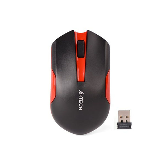 A4 Tech Schnurlose Mouse A4 Tech G3-200N Schwarz/Rot
