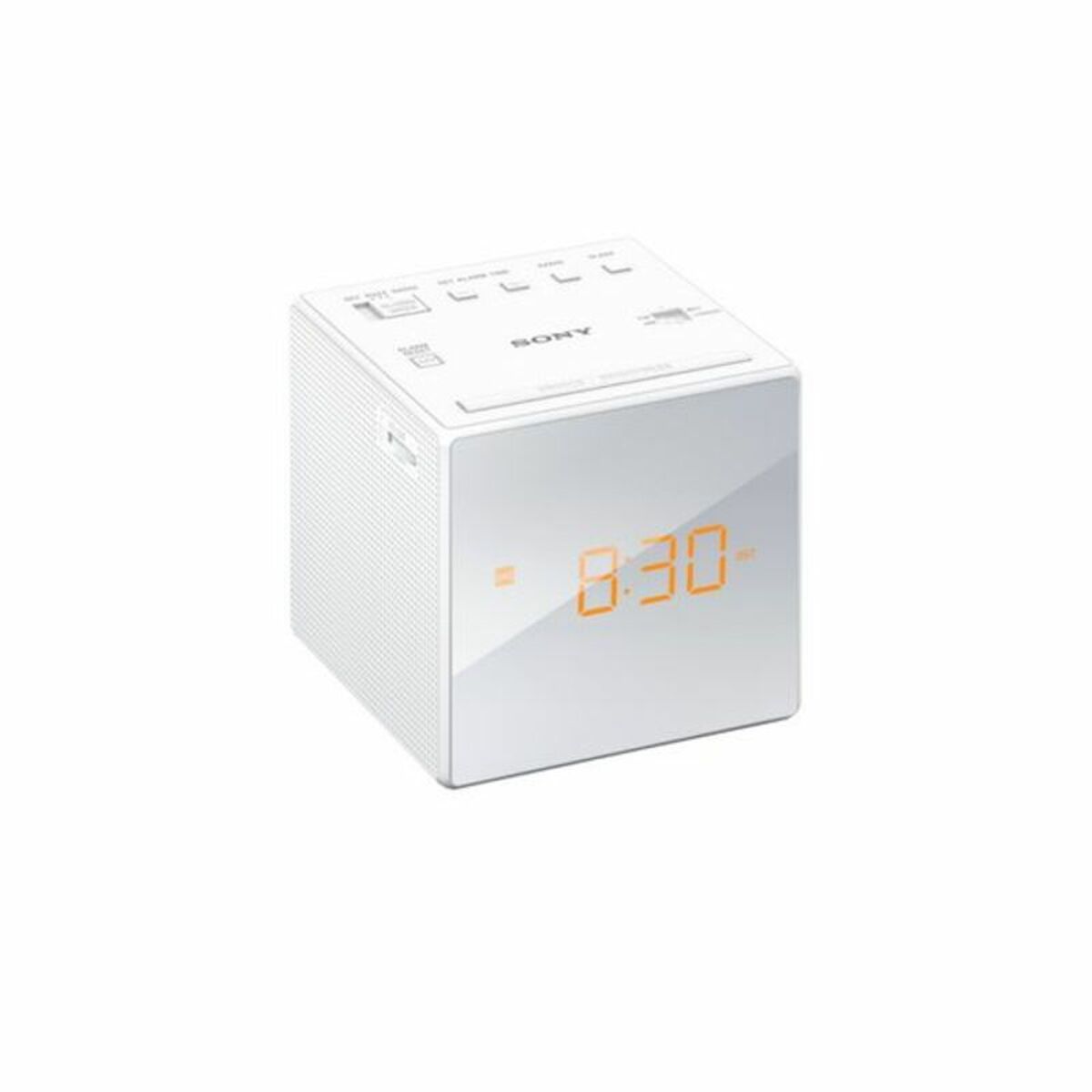 Sony Radiowecker Sony Icfc1W Led Weiß