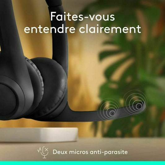 Logitech Kopfhörer Logitech 981-001407 Schwarz