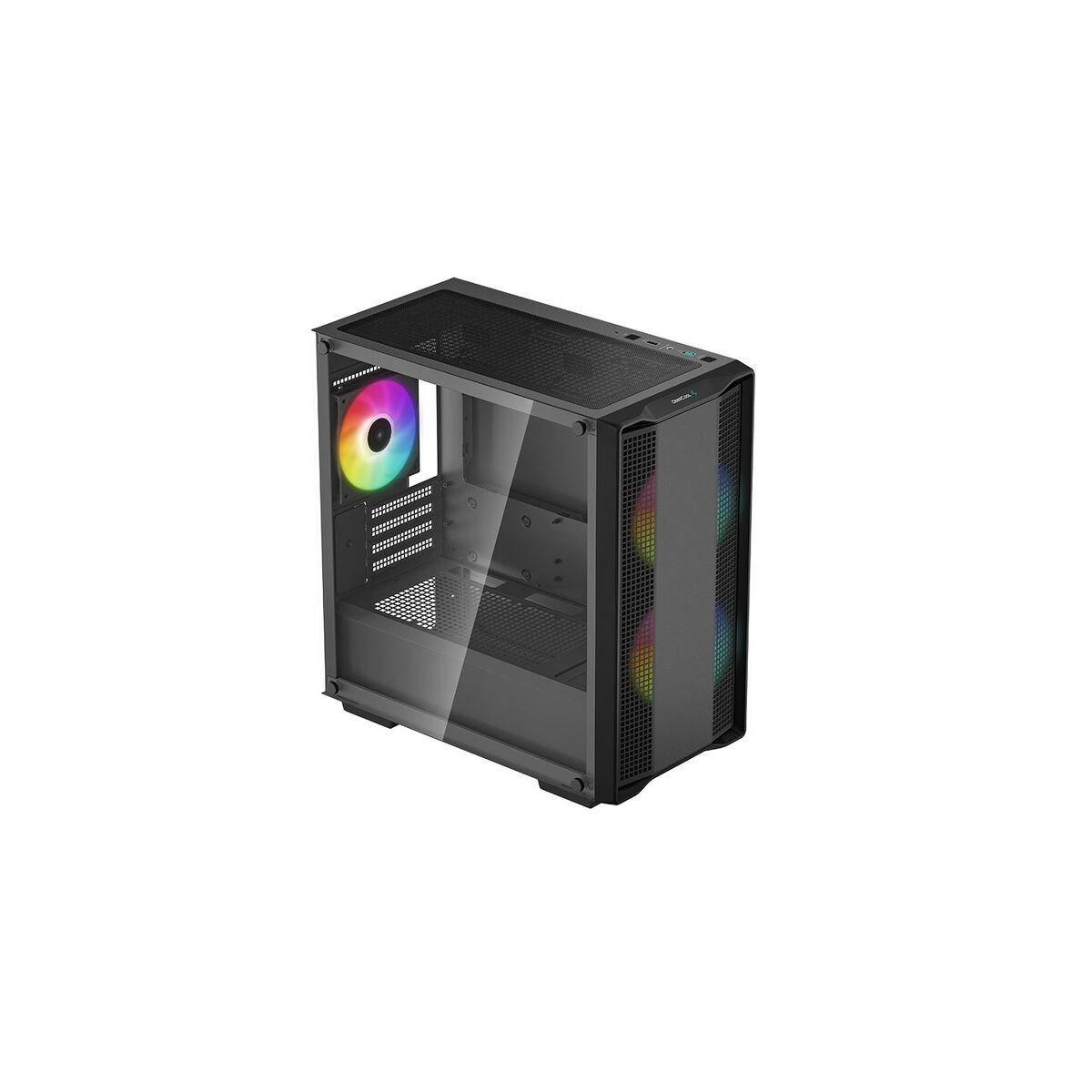 Deepcool Atx Semi-Tower Gehäuse Deepcool R-Cc360-Bkapm3-G-1 Schwarz Bunt