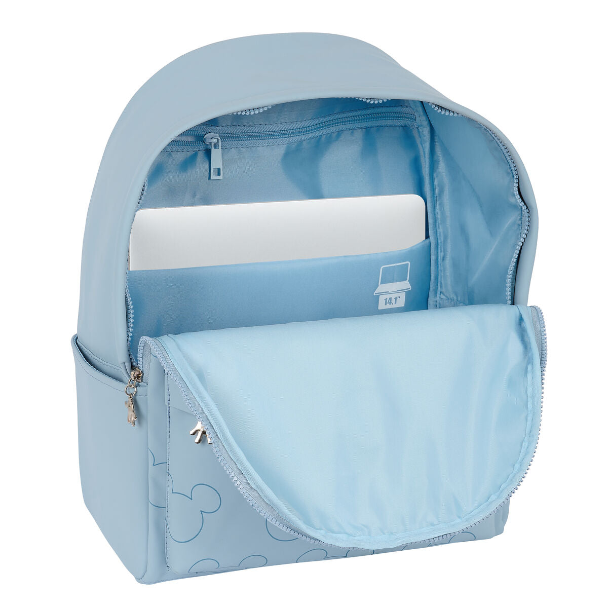 Mickey Mouse Clubhouse Laptoptasche Mickey Mouse Clubhouse Teen Snow Blau 31 X 40 X 16 Cm