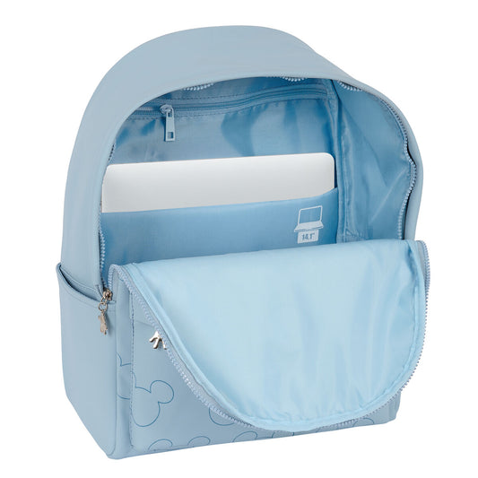 Mickey Mouse Clubhouse Laptoptasche Mickey Mouse Clubhouse Teen Snow Blau 31 X 40 X 16 Cm