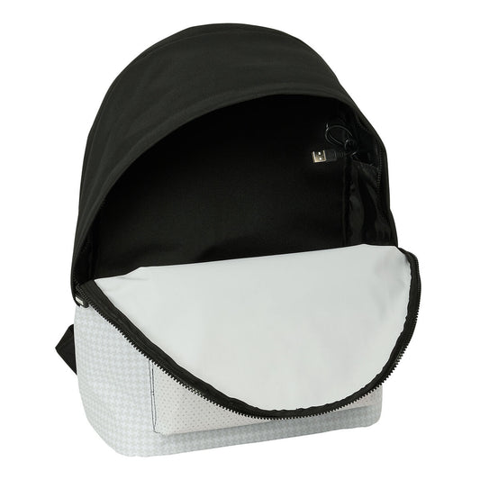 Real Madrid C.f. Laptoptasche Real Madrid C.f. 24/25 Weiß Grau 31 X 44 X 18 Cm 15,6&quot;