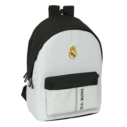 Real Madrid C.f. Laptoptasche Real Madrid C.f. 24/25 Weiß Grau 31 X 44 X 18 Cm 15,6&quot;