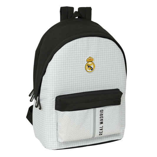 Real Madrid C.f. Laptoptasche Real Madrid C.f. 24/25 Weiß Grau 31 X 44 X 18 Cm 15,6&quot;