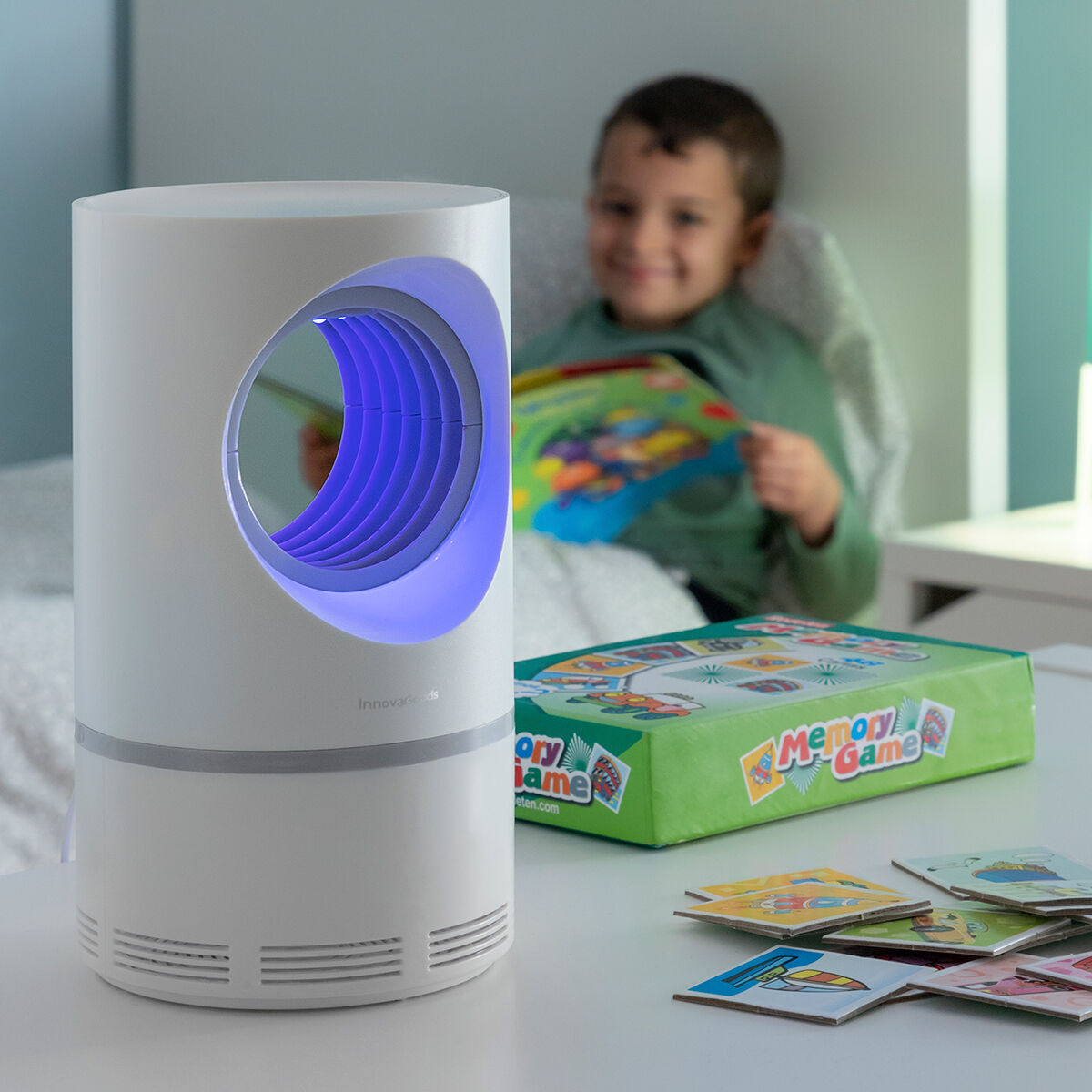 Innovagoods Anti-Mücken-Sauglampe Kl Virvel Innovagoods