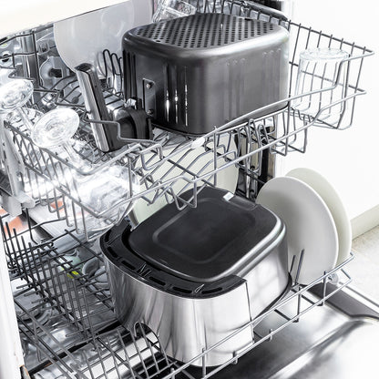 Innovagoods Heißluftfritteuse Innovagoods Fryinn Pro 5500 Schwarz 1700 W 5,5 L Edelstahl