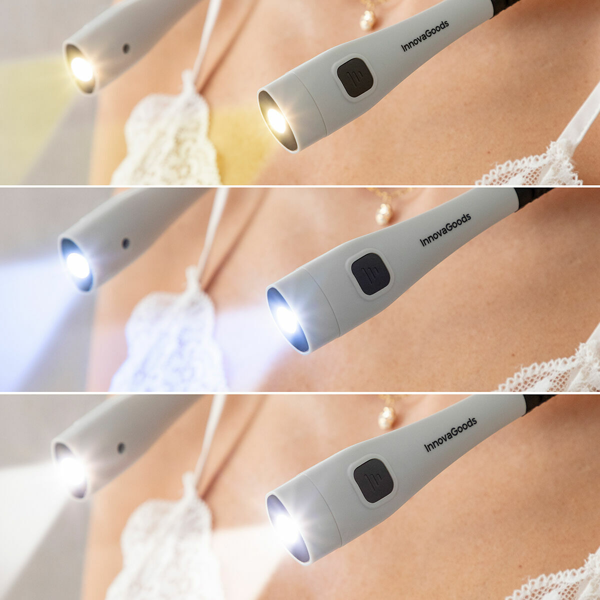 Innovagoods Wiederaufladbare Leselampe Für Den Hals Neddrer Innovagoods