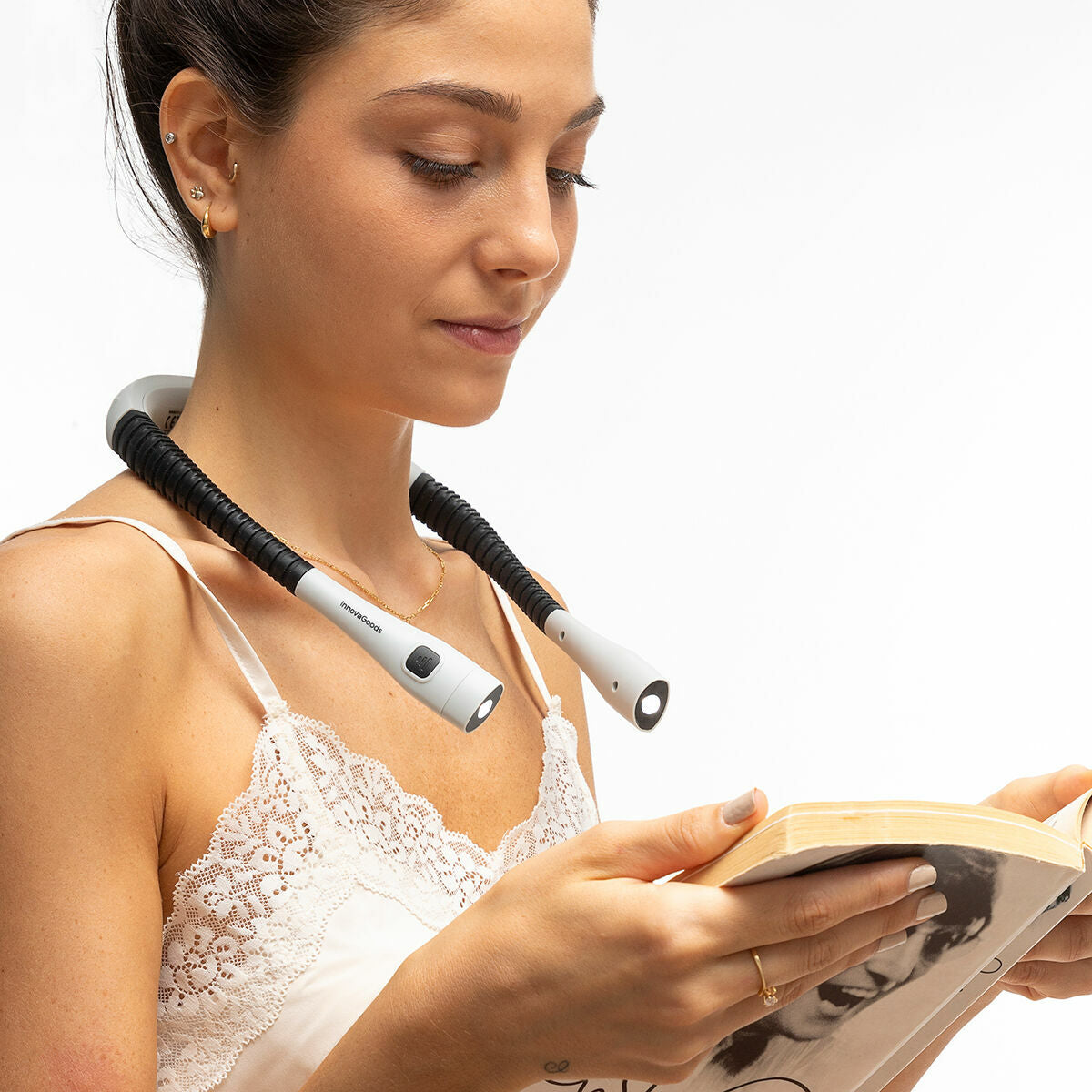 Innovagoods Wiederaufladbare Leselampe Für Den Hals Neddrer Innovagoods