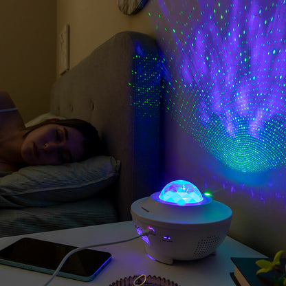 Innovagoods Led-Sternenprojektor Mit Lautsprecher Sedlay Innovagoods