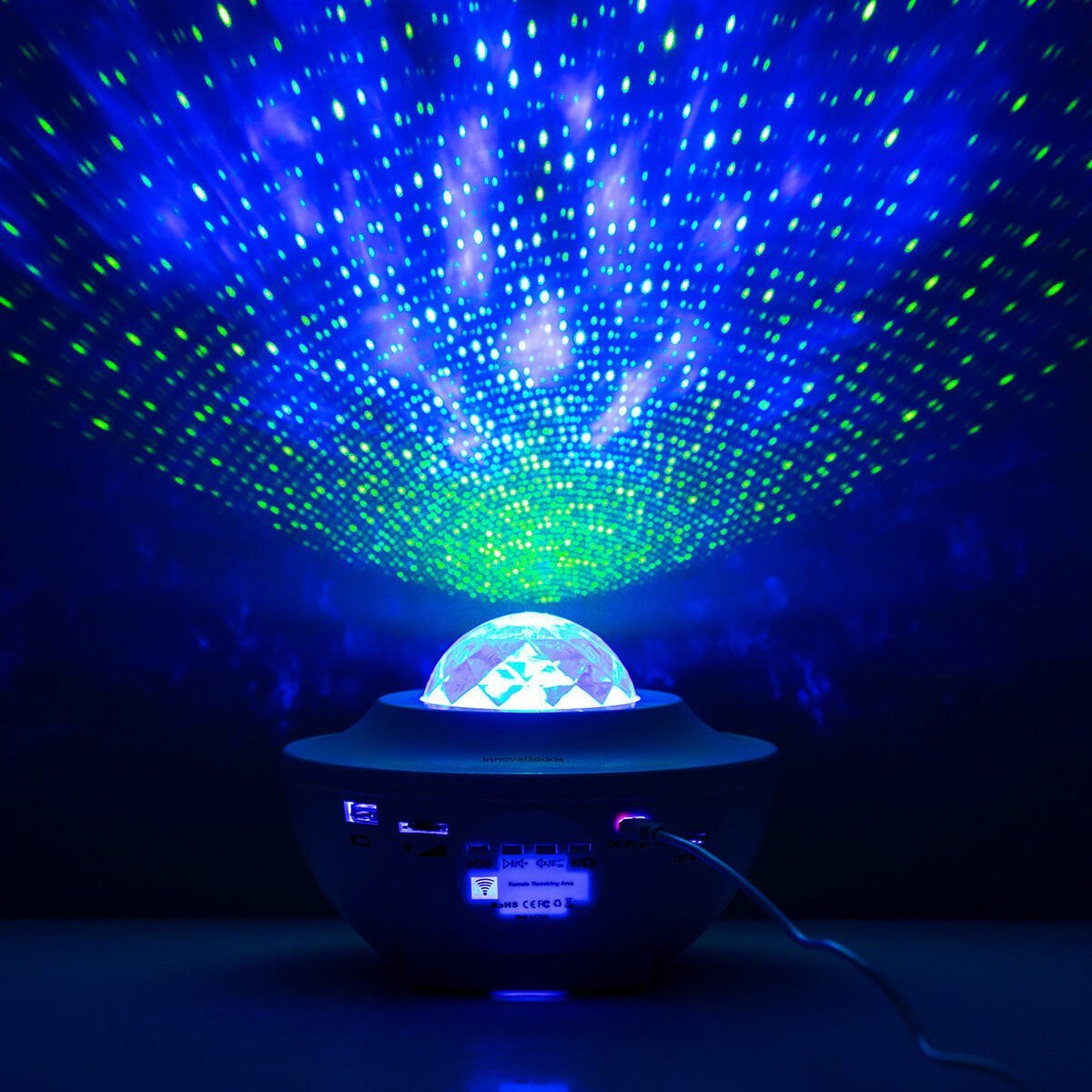 Innovagoods Led-Sternenprojektor Mit Lautsprecher Sedlay Innovagoods