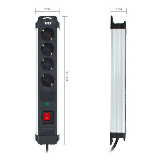 Tm Electron Steckdosenleiste Mit 4 Steckdosen Mit  Schalter Tm Electron 230 V