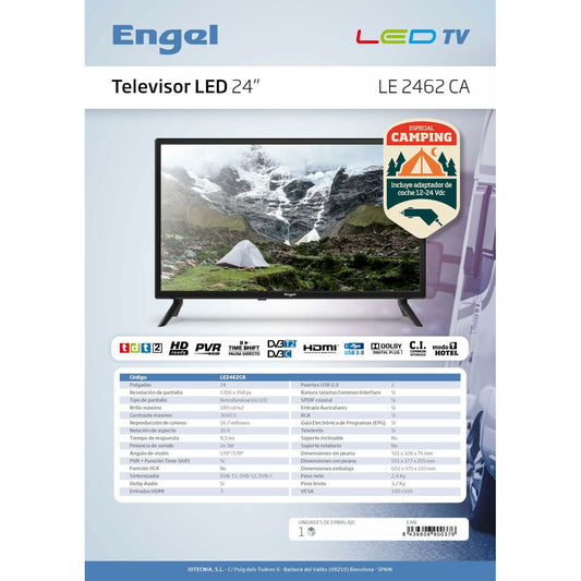 Engel Smart Tv Engel Le2462Ca     24 24&quot; Led